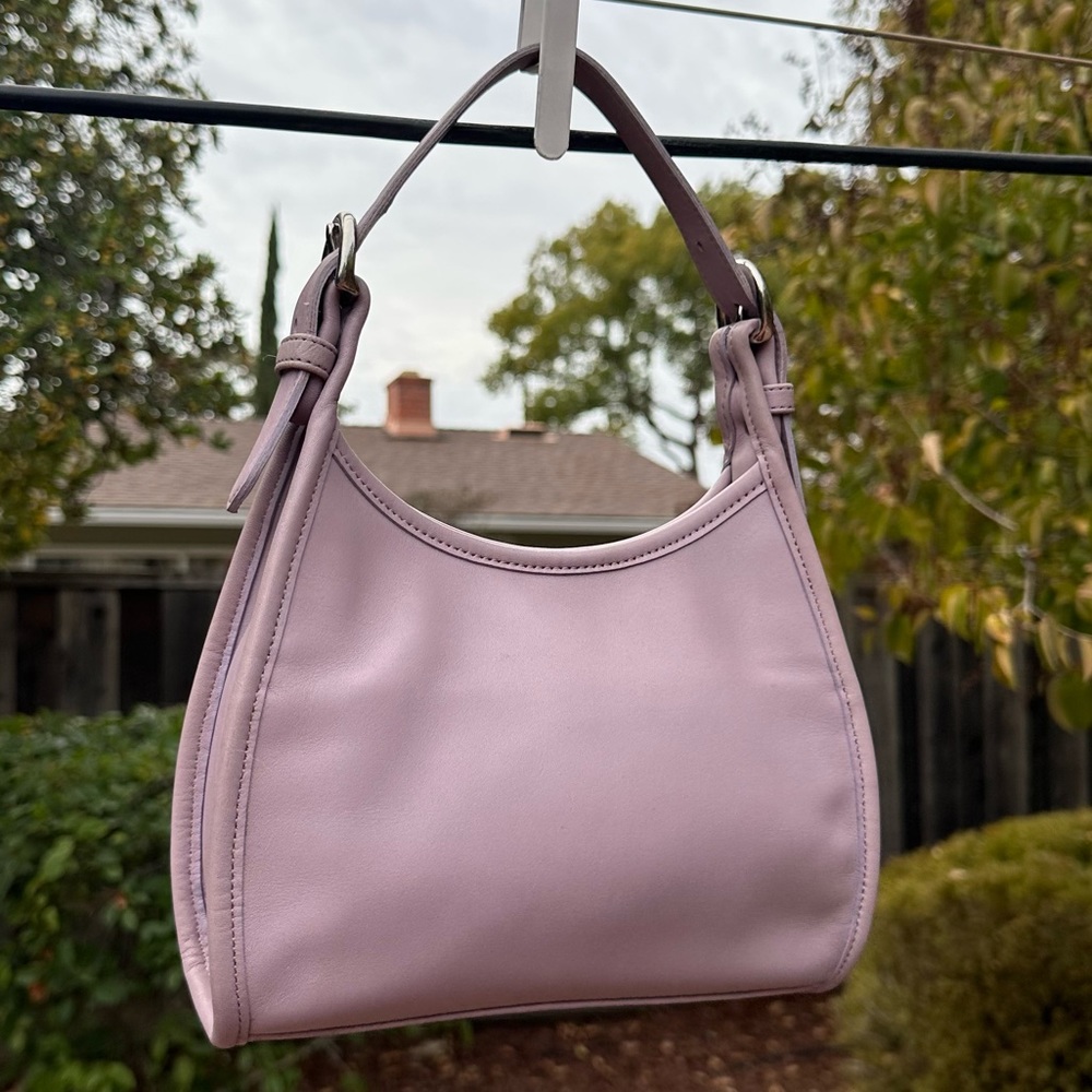 Vintage Coach Mini Soho Lilac Purple Shoulder Bag 4106